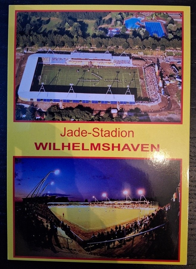 Stadion ansichtkaart Wilhemshaven, Ophalen, Gebruikt, Buitenlandse clubs, Poster, Plaatje of Sticker