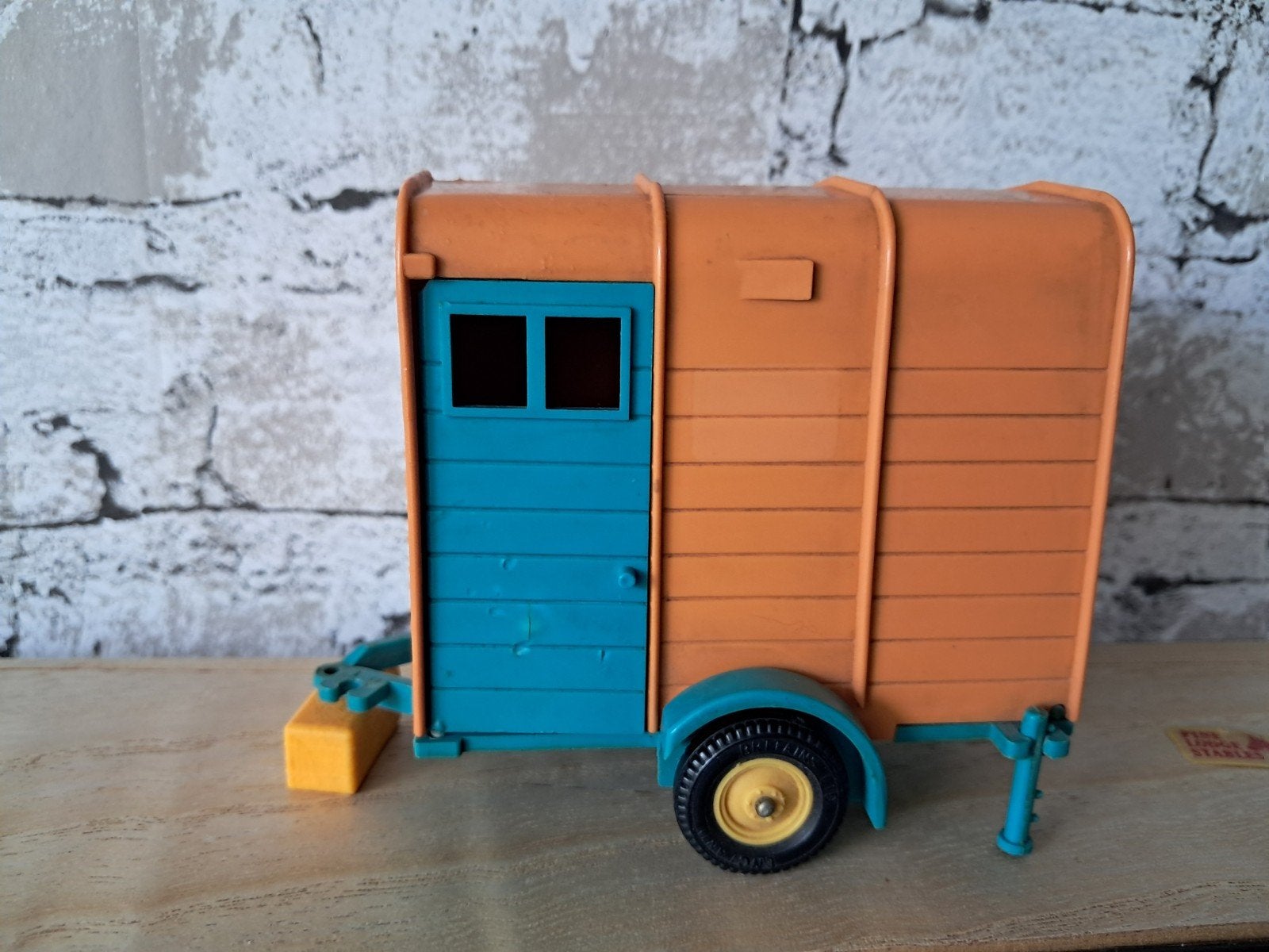 Britains Horsebox paardentrailer, Hobby en Vrije tijd, Ophalen of Verzenden, Gebruikt, Tractor of Landbouw, Britains