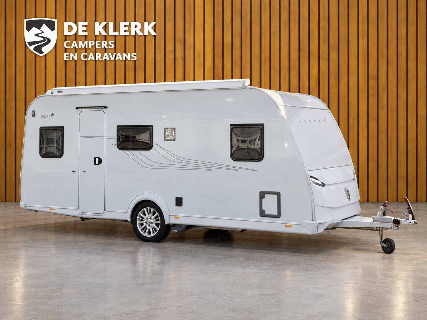 Tabbert Senara 490 TD (bj 2024), Caravans en Kamperen, Tabbert, 7 tot 8 meter, Bedrijf, Info@deklerkcaravans.nl