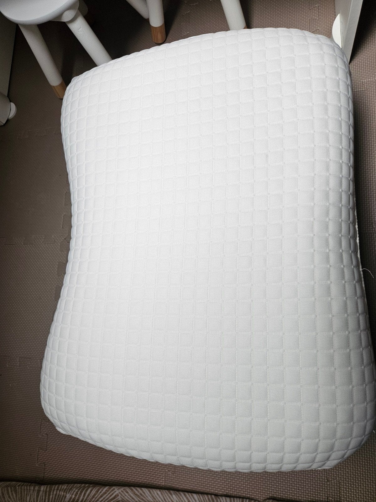 IKEA KLUBBSPORRE Ergonomisch hoofdkussen, verkoelend, Ophalen, Dubbelzijdig bruikbaar, Eenpersoons, Wit