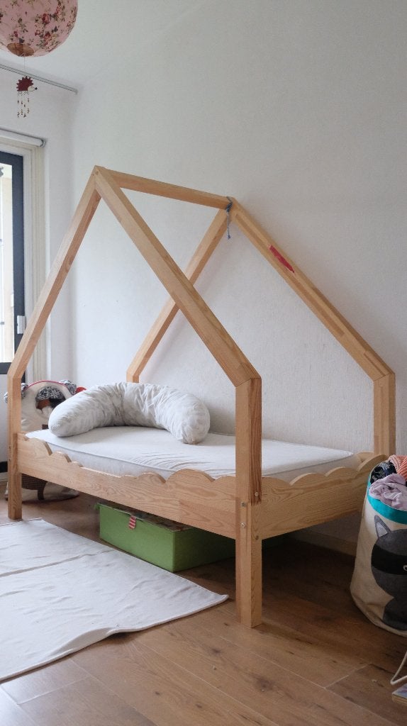 Petit Puk Cabin Cloud bedhuisje kinderbed, Kinderen en Baby's, Gebruikt, 70 tot 85 cm, 140 tot 160 cm, Ophalen