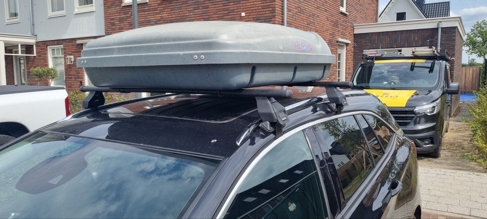 Dakkoffer (Hapro Funbox), Auto diversen, Dakkoffers, Ophalen, Gebruikt