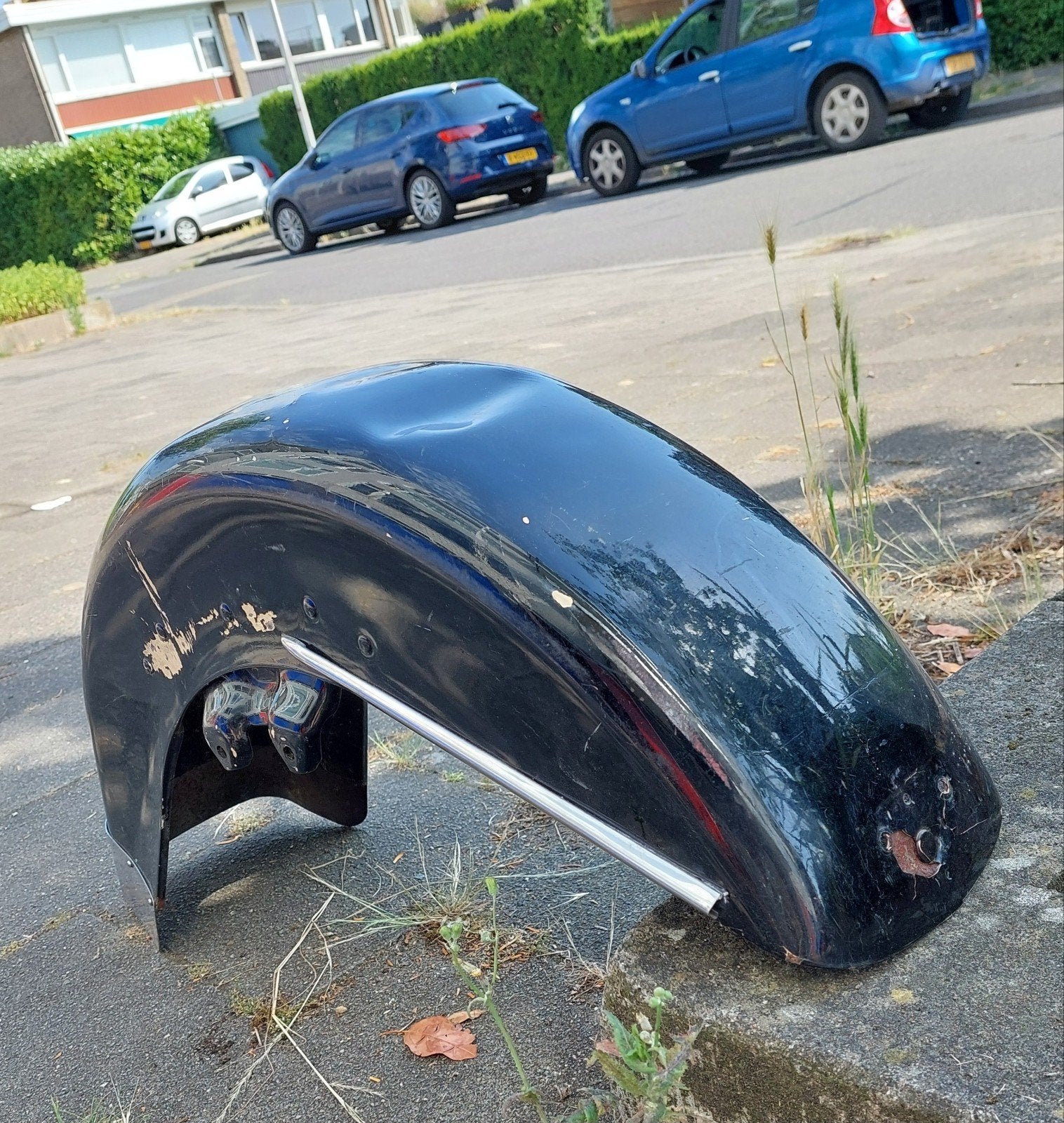 Fender voorspatbord Harley Davidson, Motoren, Ophalen of Verzenden