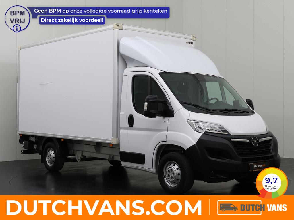 Opel Movano 140PK Bakwagen+Laadklep | 1046Kg Laden | Airco |, Stof, Gebruikt, 2454 kg, Te koop