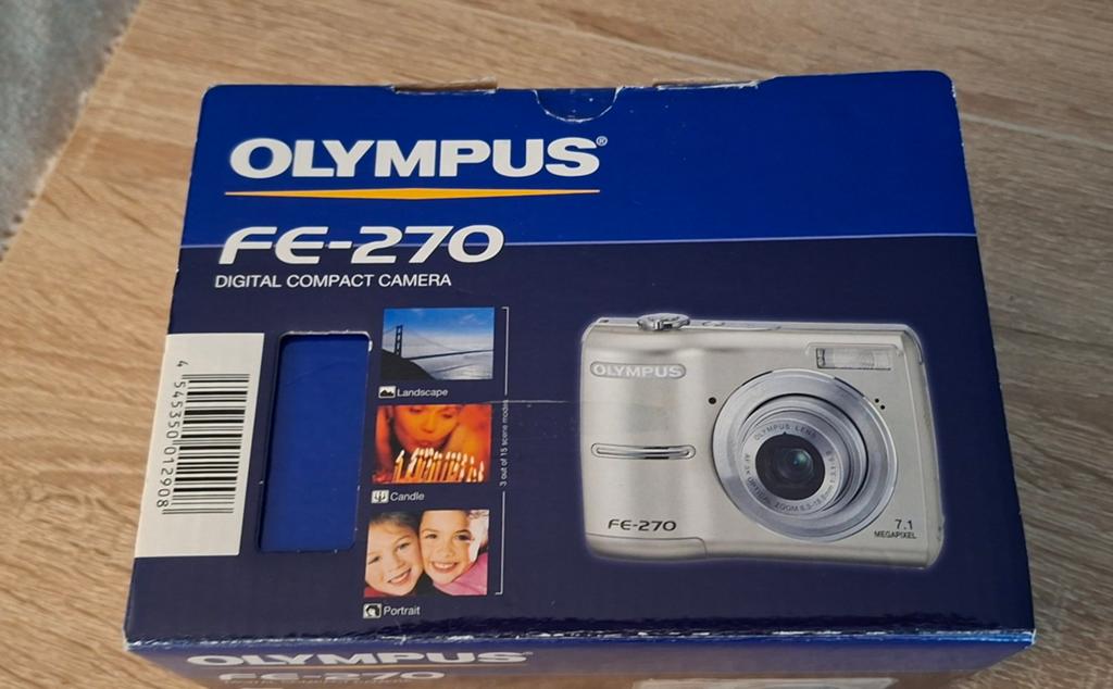 Olympus FE-270 Digitale Compact Camera met 7.1 Megapixel, Compact, Ophalen of Verzenden, Zo goed als nieuw, Olympus