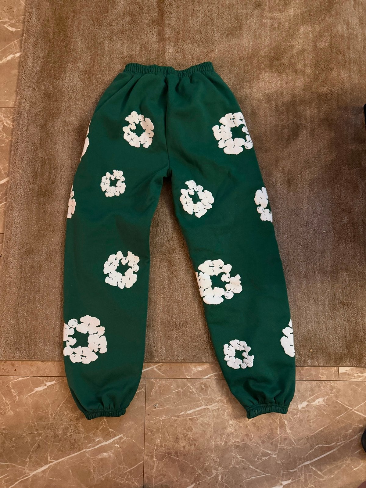 Denim tears groen, Maat 38/40 (M), Ophalen of Verzenden, Lang, Gedragen
