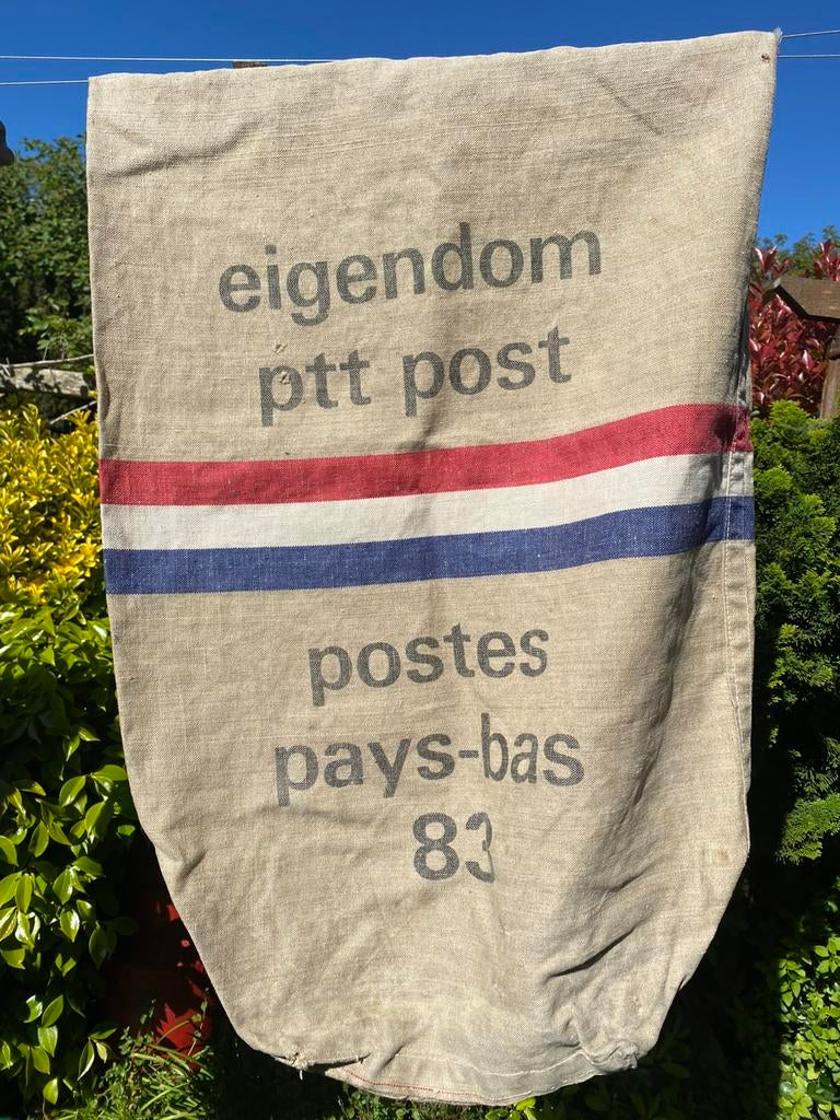 Postzak PTT 1983 1986 1987 1988 originele oud PostNL vintage, Ophalen of Verzenden, Huis en Inrichting