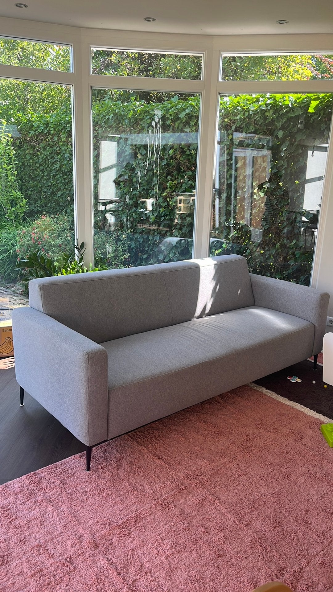Bank Goossens, Ophalen, Driepersoons, 75 tot 100 cm, Zo goed als nieuw