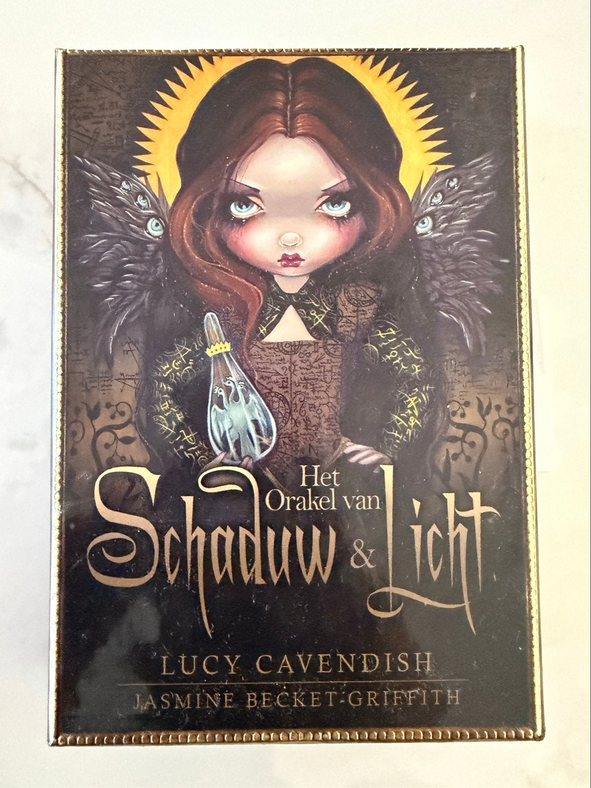 Het Orakel van Schaduw & Licht - Lucy Cavendish, Ophalen of Verzenden, Gelezen, Tarot of Kaarten leggen, Instructieboek