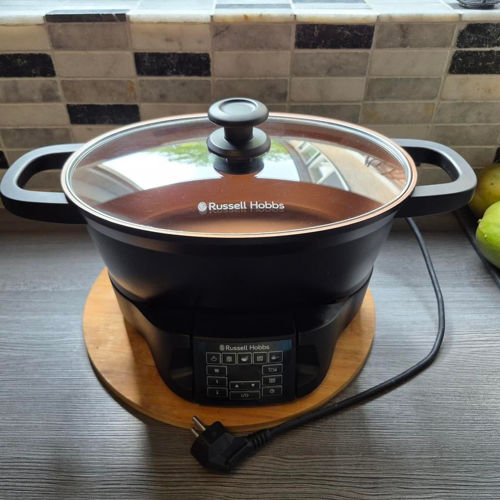 Russell Hobbs Multicooker - Slowcooker en Meer, Witgoed en Apparatuur, Slowcookers, Ophalen of Verzenden, Timer, Gebruikt