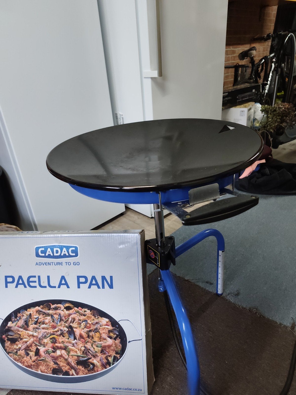 Cadac Paella Pan met Skottelbraai Onderstel, Ophalen of Verzenden, Zo goed als nieuw, Cadac