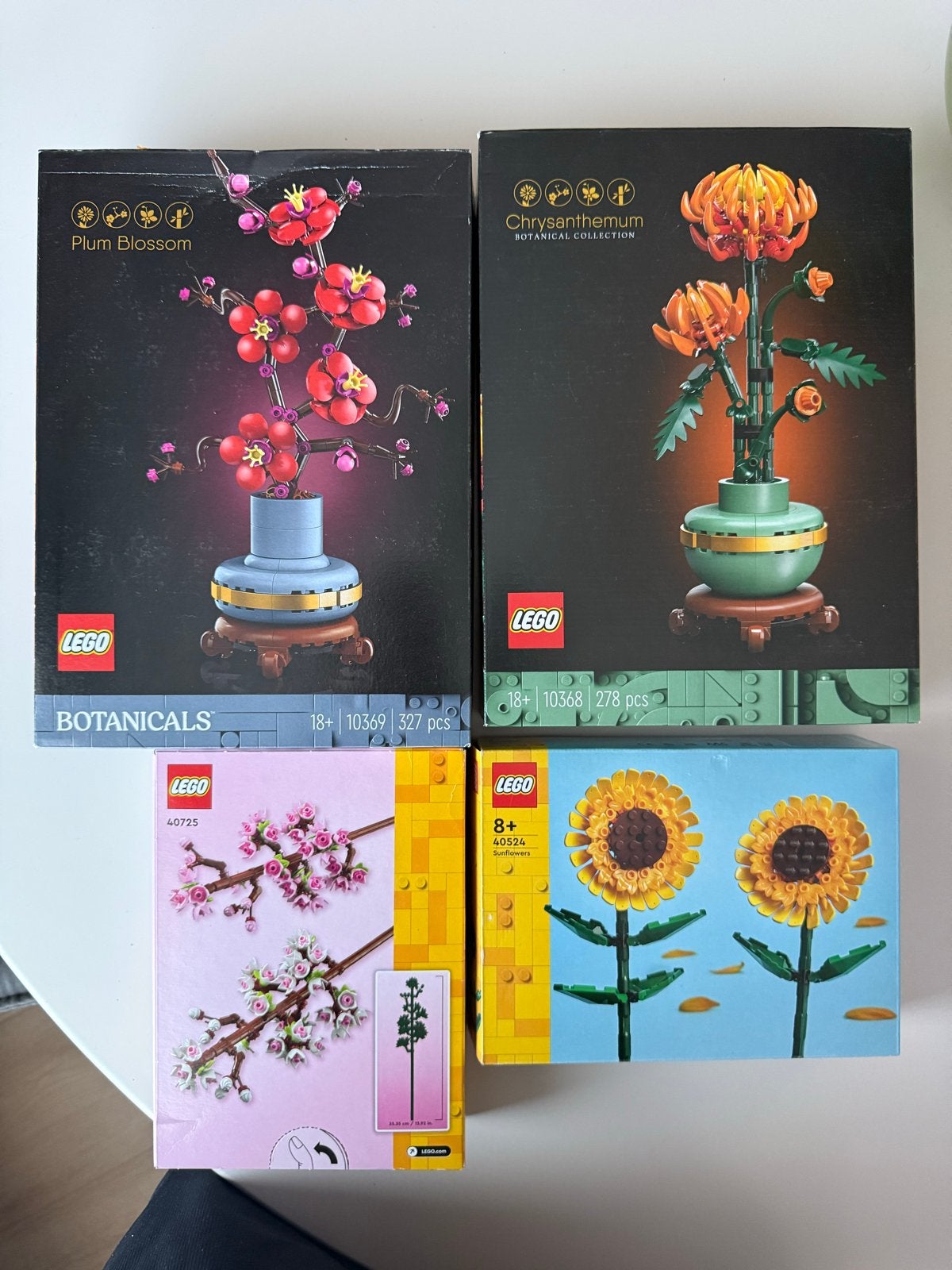 LEGO Botanicals: Pruimenbloesem, Chrysant, Kersenbloesem, Zo, Ophalen, Nieuw, Overige merken