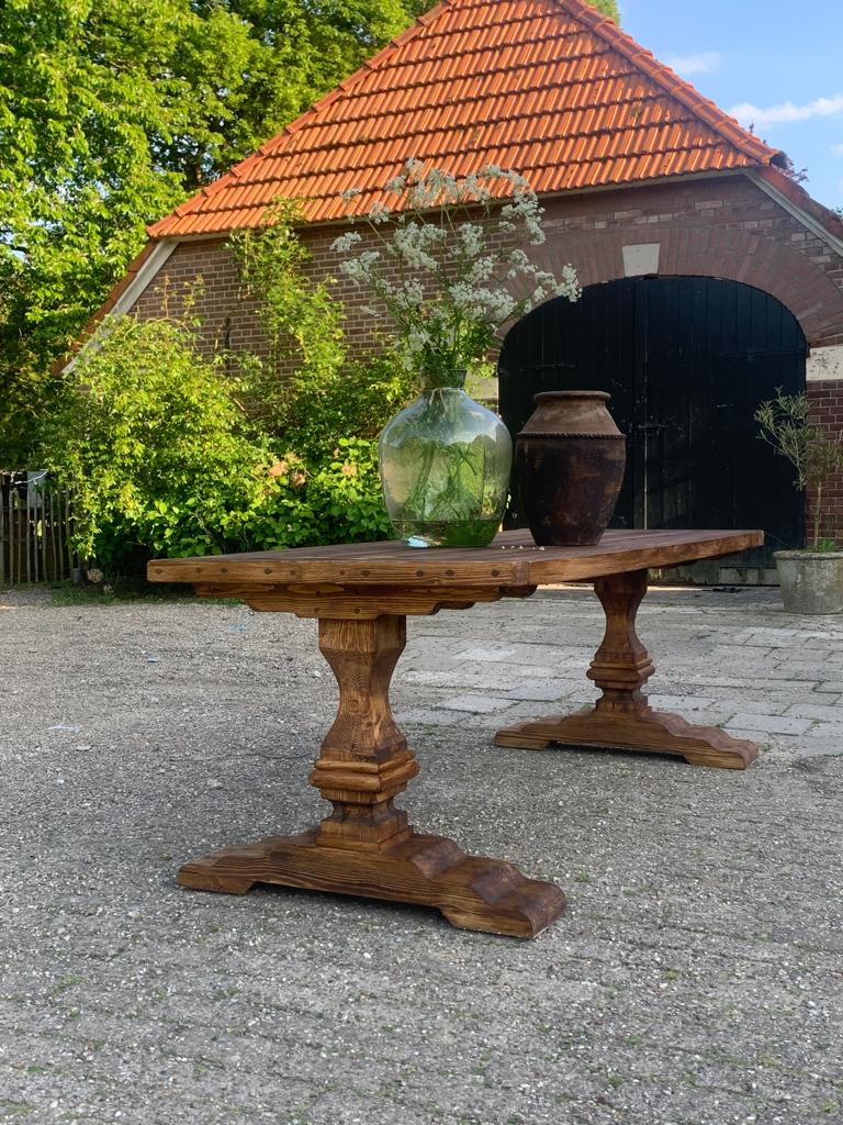Prachtige KLOOSTERTAFEL * eettafel, sober,oud Huisje Sfeer, Ophalen of Verzenden