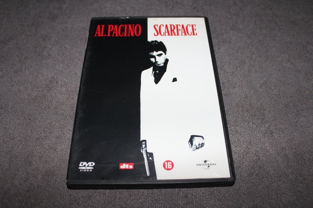 DVD Scarface, 1960 tot 1980, Vanaf 16 jaar, Nederlands, Ophalen of Verzenden