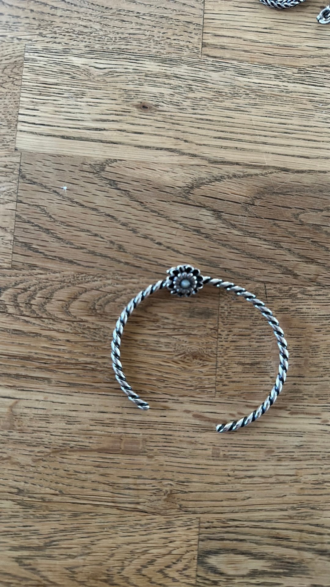 Trollbeads novemberchrysant, Sieraden, Tassen en Uiterlijk, Gebruikt, Verzenden, Trollbeads, 1 bedel
