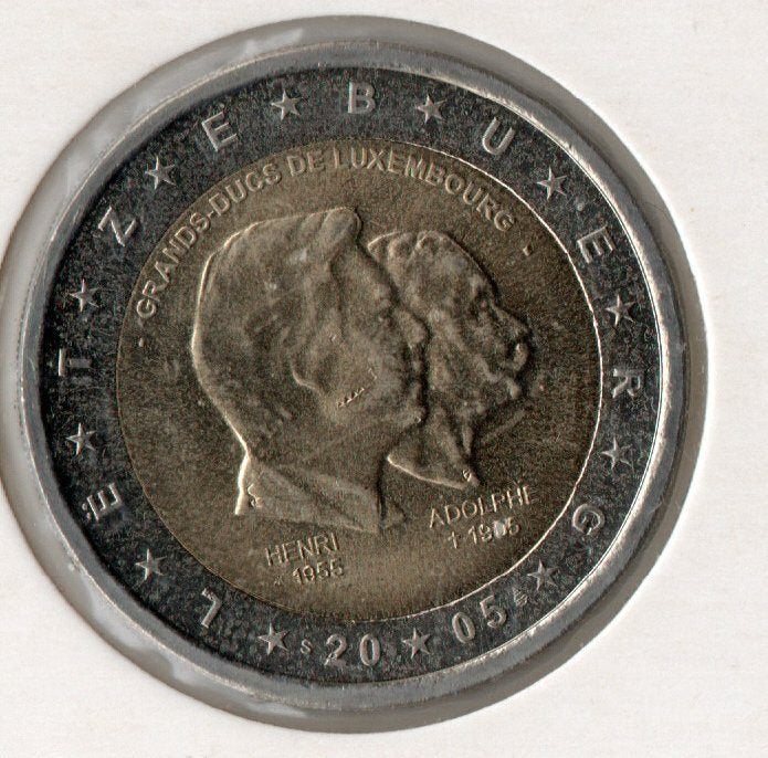 Luxemburg 2 euro 2005, Verzenden, Luxemburg, 2 euro, Losse munt