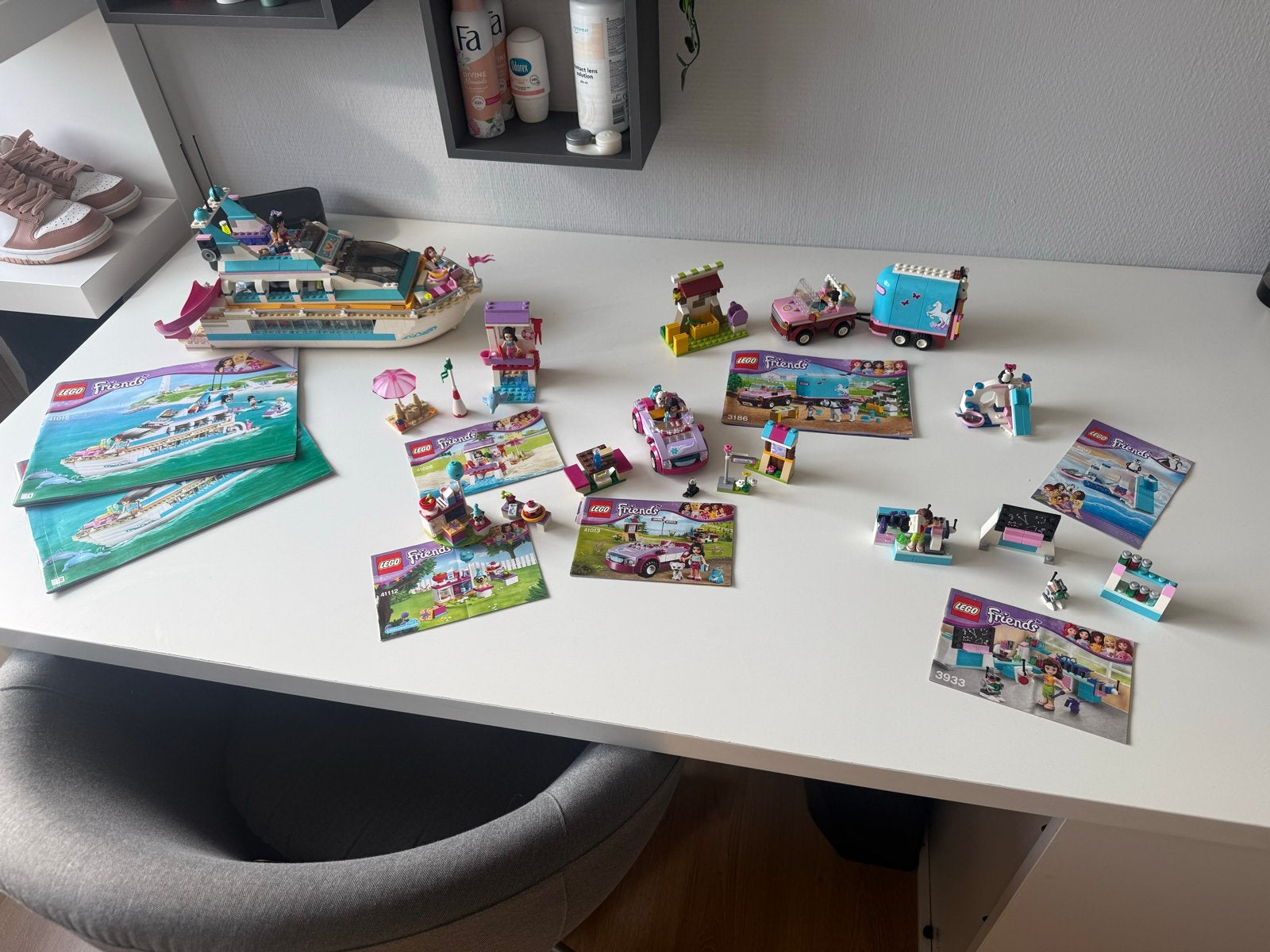 Grote collectie LEGO Friends sets met handleidingen, Ophalen of Verzenden, Gebruikt