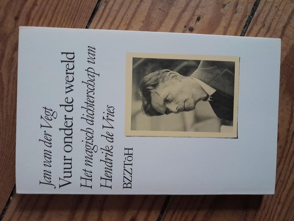 Jan van der Vegt - Vuur onder de wereld (gesigneerd), Boeken, Ophalen of Verzenden, Zo goed als nieuw, Jan van der Vegt, Nederland