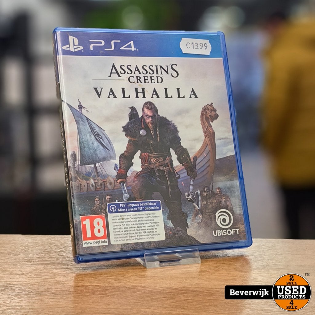 Assassin's Creed Valhalla - Playstation 4 Game, Ubisoft, Gebruikt, Support@ubisoft.com, 28 Rue Armand Carrel
93100 Montreuil
France
