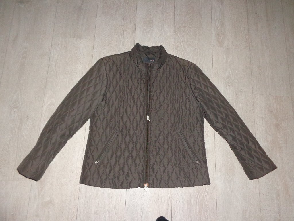 donkerbruine damestussenjas van Jake's, maat 36, Kleding | Dames, Ophalen of Verzenden, Zo goed als nieuw, Maat 36 (S), Bruin