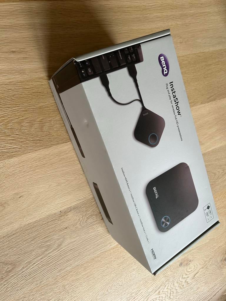 BenQ InstaShow WDC10C Draadloos Presentatiesysteem, Ophalen of Verzenden, Zo goed als nieuw, Overige technologieën, Full HD (1080)