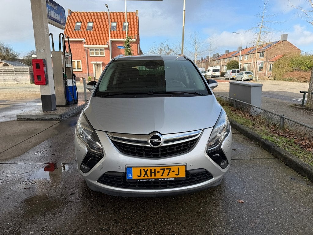 Opel ZAFIRA TOURER 1.4 Edition 7 PERSOON-NAVI-PDC-CRUISE-TRE, Auto's, Opel, Stof, Gebruikt, 4 cilinders, 7 stoelen