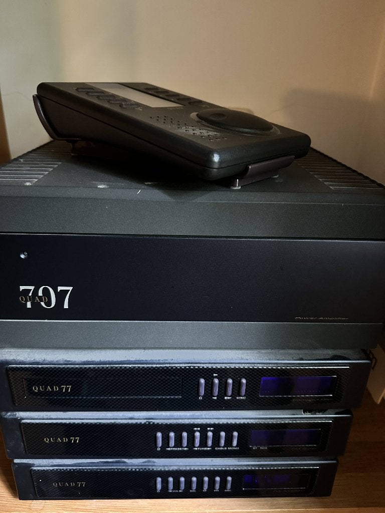 Quad 77 + 707, Audio, Tv en Foto, Ophalen, Niet werkend, Audio