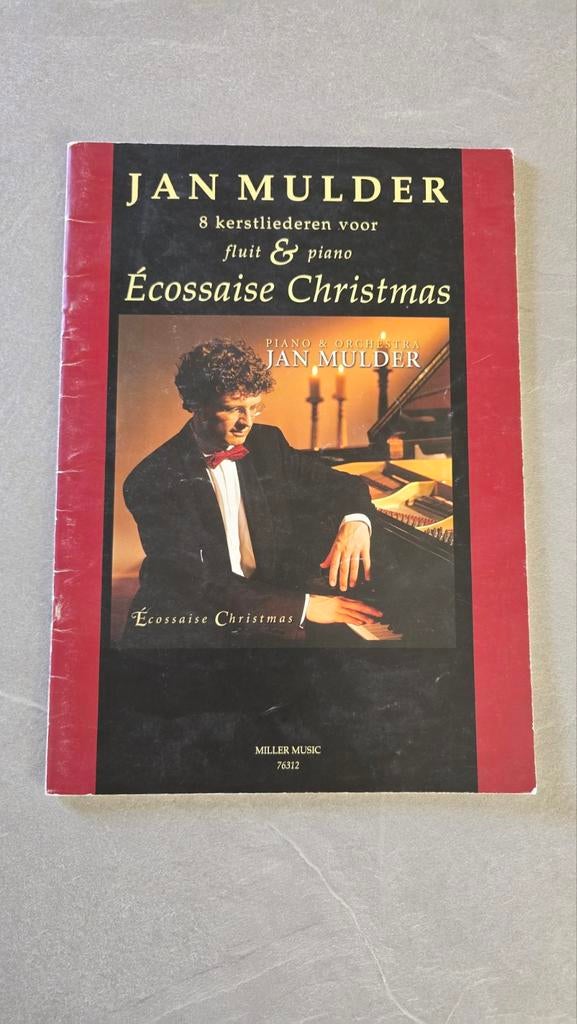Jan Mulder - Écossaise Christmas: 8 kerstliederen, Muziek en Instrumenten, Bladmuziek, Ophalen of Verzenden