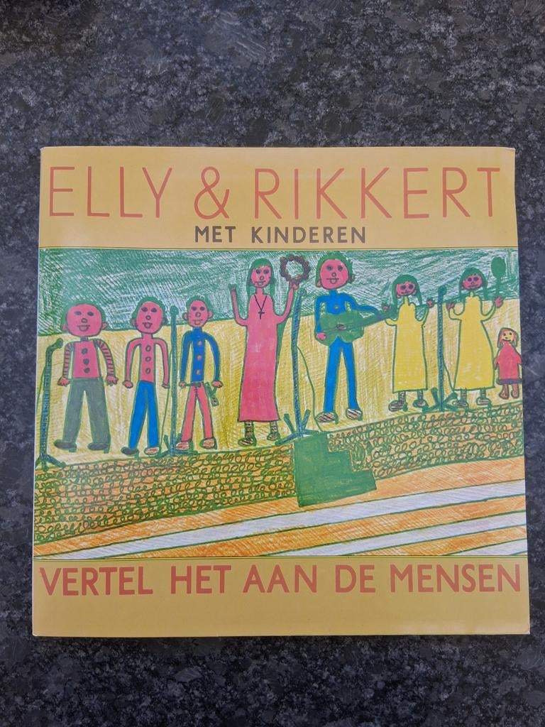 Elly & Rikkert met Kinderen - Vertel Het Aan De Mensen LP, Gebruikt, 6 tot 9 jaar, Ophalen of Verzenden, 1970 - 1979