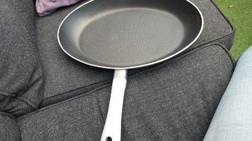 koekepan ovaal, Ophalen of Verzenden, Gebruikt, Overige materialen, Tefal