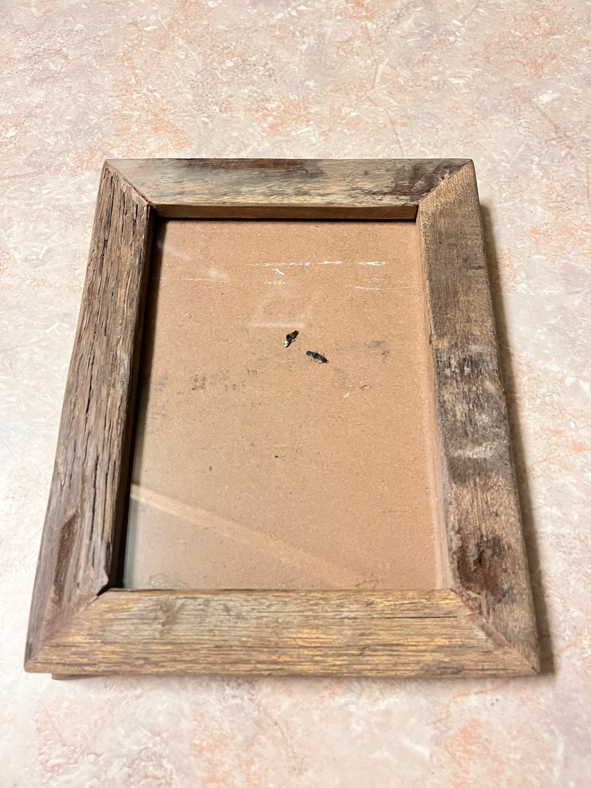 Houten fotolijstje met glas, Hout, Nieuw, Standaard fotolijst, Ophalen of Verzenden
