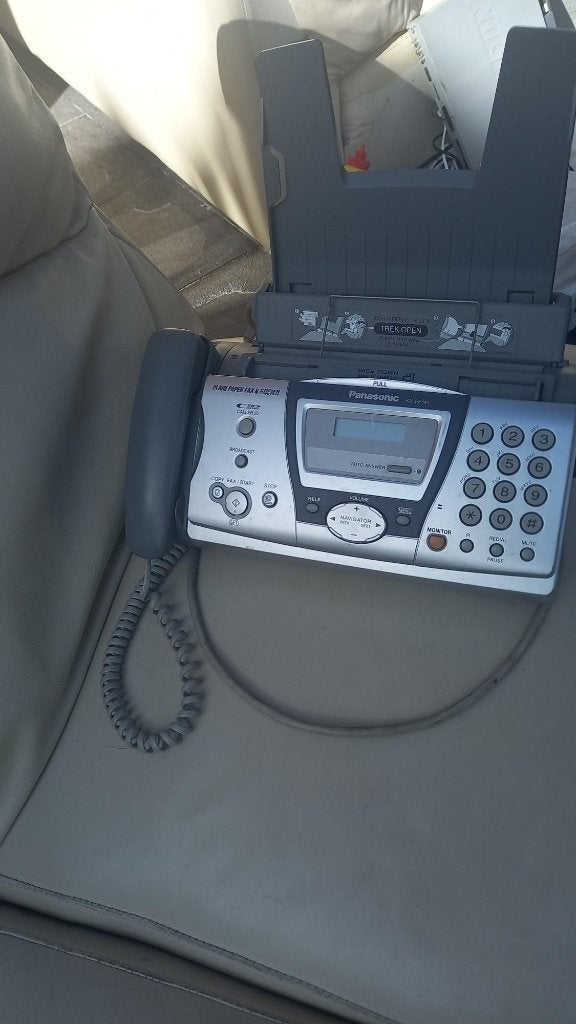TELEPHONE EN FAX, Telecommunicatie, Faxen, Ophalen, Zo goed als nieuw, Fax-Telefoon combi