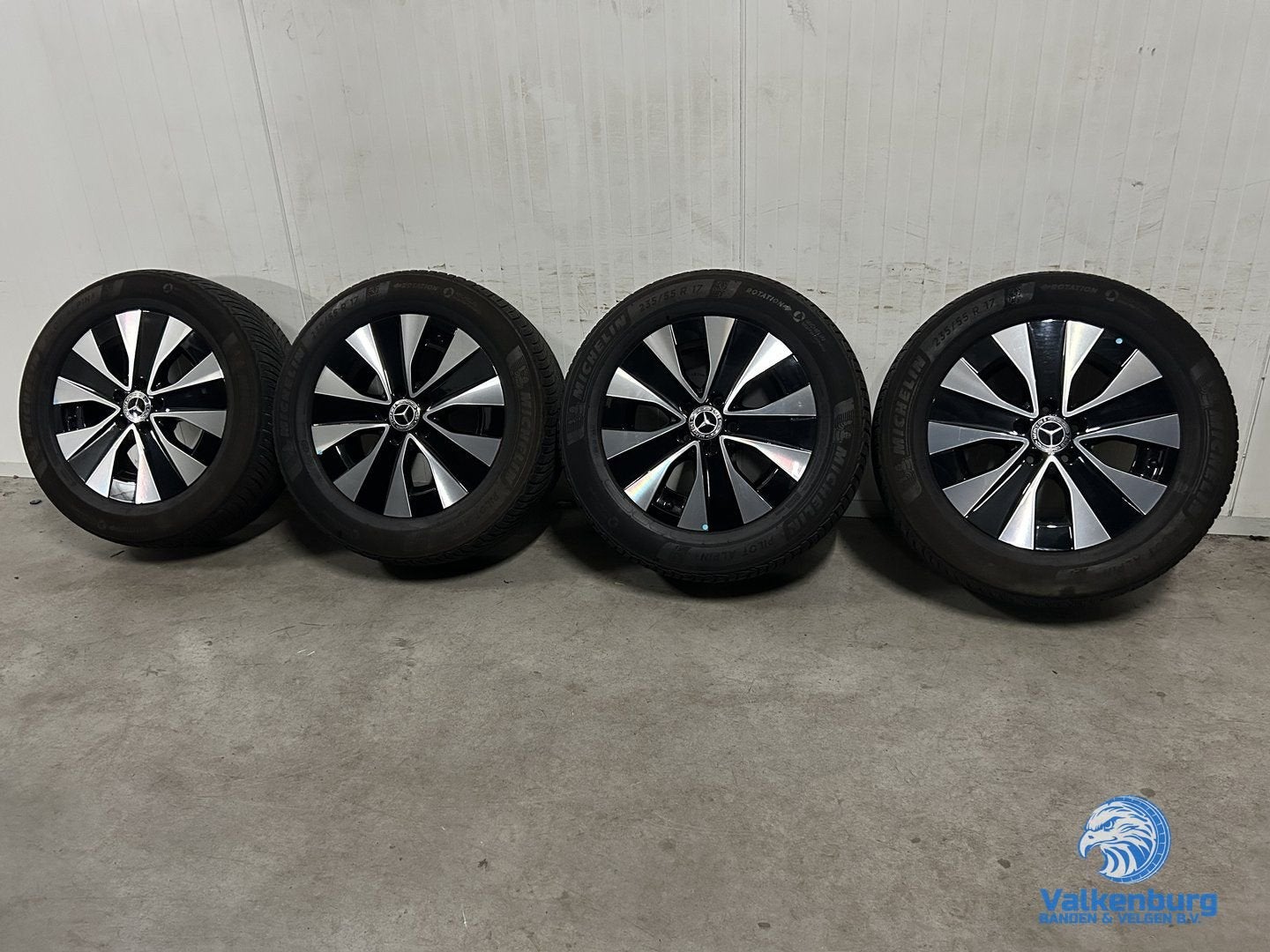 7-8mm! Originele Mercedes Vito V-klasse W447 EQV TPMS 17 inc, -, -, Banden en Velgen, 17 inch