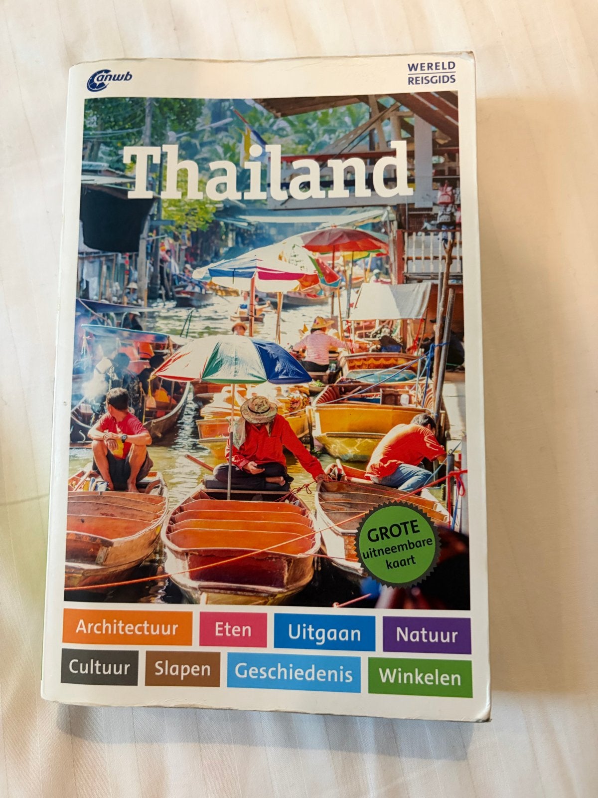 ANWB Reisgids Thailand, Boeken, Gelezen, Ophalen of Verzenden, Reisgids of -boek, ANWB
