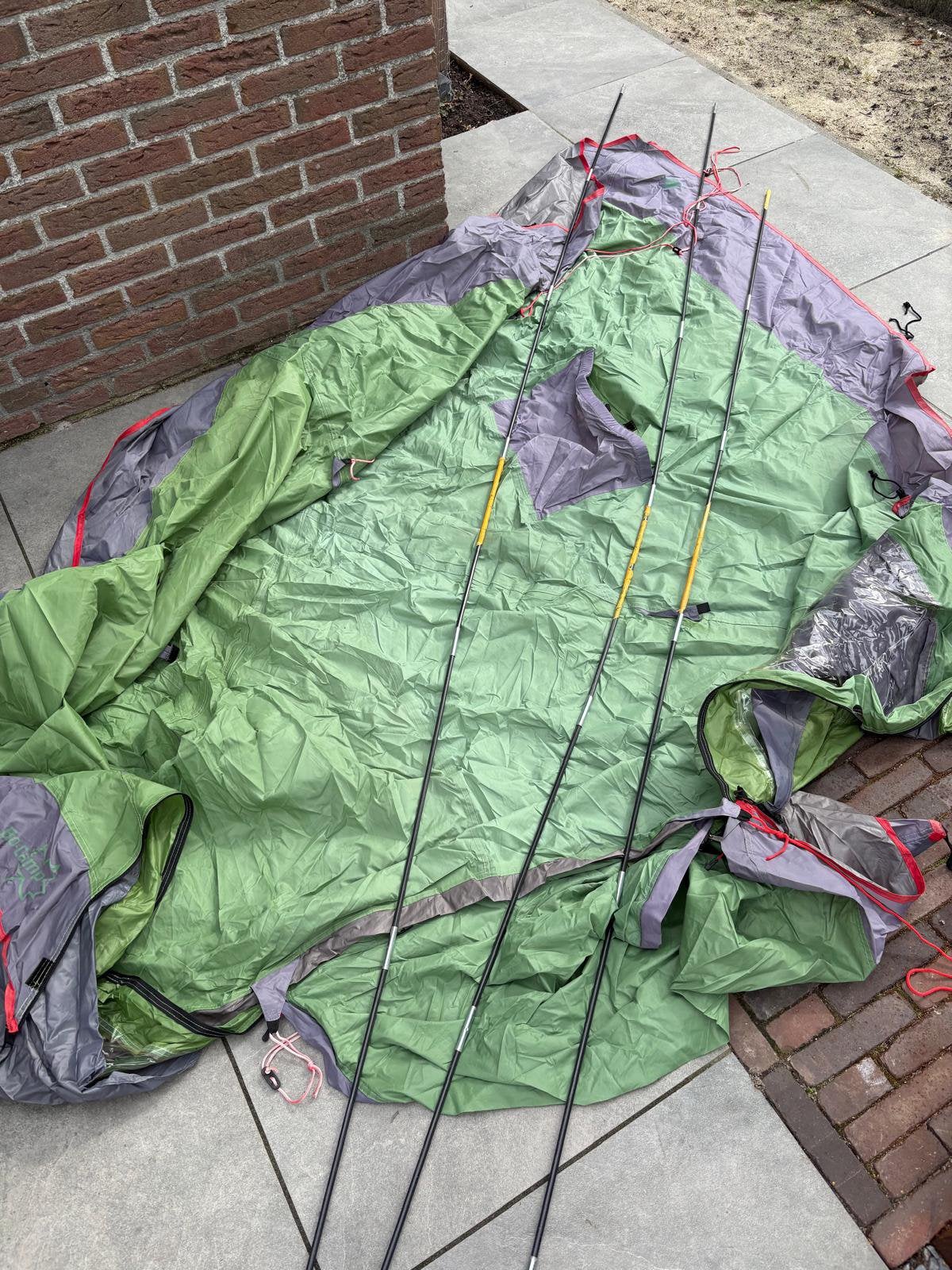 Tweepersoons tent Bo Camp, Ophalen, Gebruikt, Tot en met 2