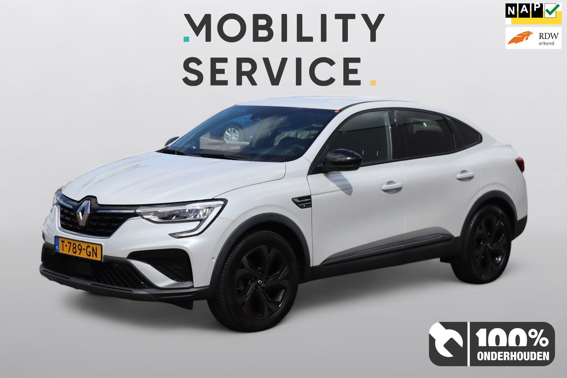 Renault Arkana 1.3 mild hybrid 160 R.S. line AUT Trekhaak Le, Gebruikt, Euro 6, 4 cilinders, Alcantara