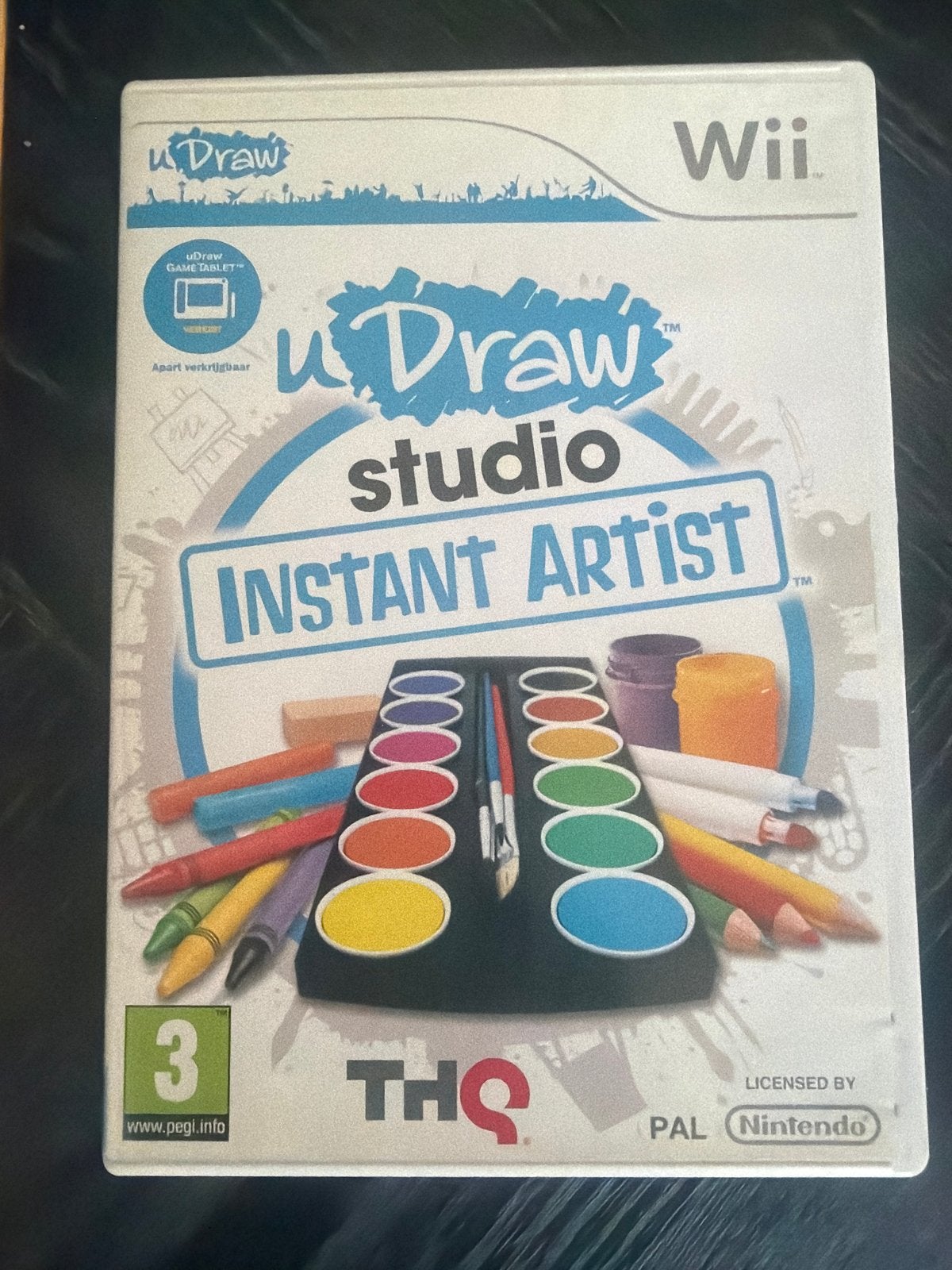 uDraw Studio Instant Artist Wii - Teken en Creëer!, Puzzel en Educatief, 1 speler, Ophalen of Verzenden, Zo goed als nieuw