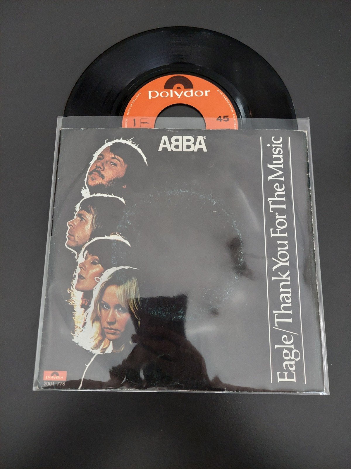 abba eagle, Cd's en Dvd's, Vinyl Singles, Ophalen of Verzenden, Gebruikt, 7 inch
