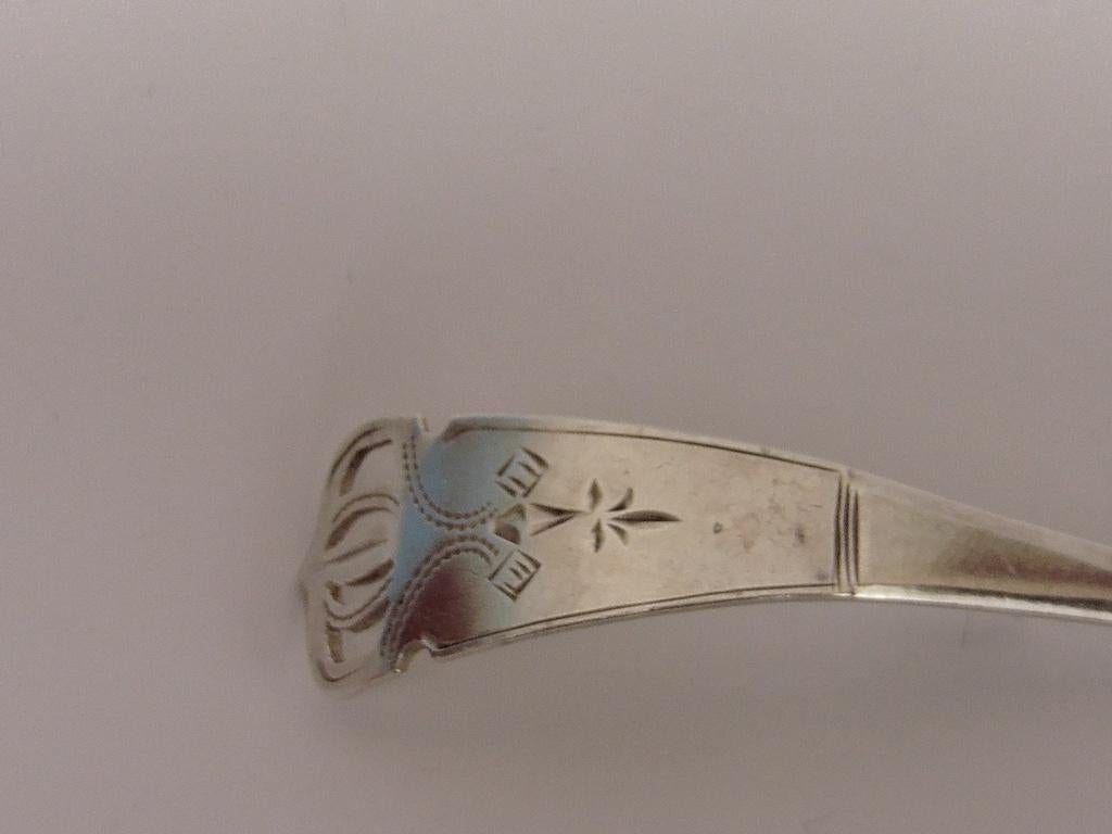 Zilveren roomlepel                                      Z104, Ophalen of Verzenden, Zilver