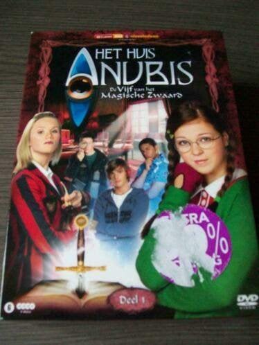 Huis Anubis 5 v/h Magische Zwaard Box 1 in nieuwstaat, Avontuur, Overige typen, Zo goed als nieuw, Vanaf 6 jaar