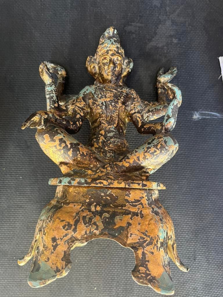 Zesarmige godin vasudhara vintage, Ophalen of Verzenden