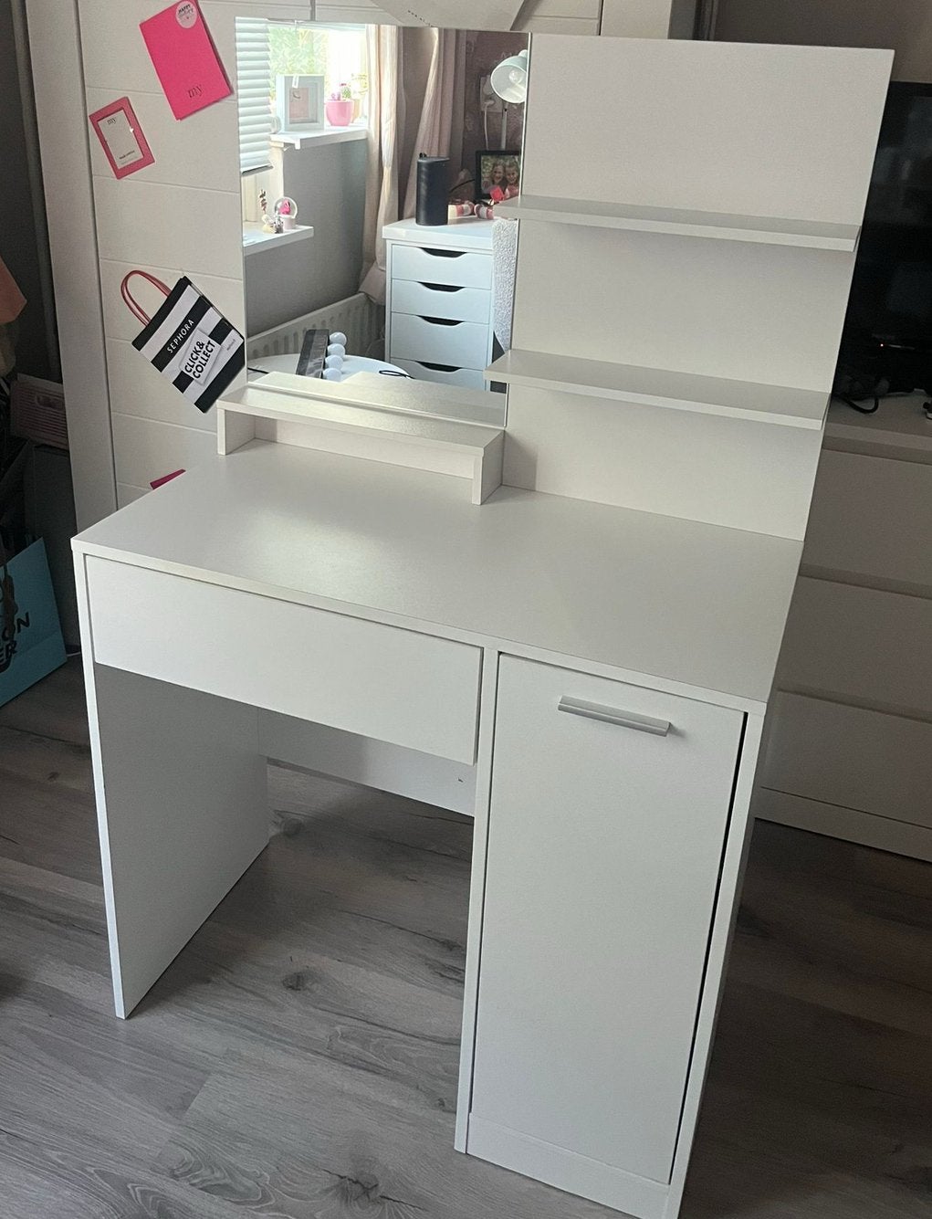 Leuke kaptafel, Ophalen, Zo goed als nieuw, 50 tot 100 cm, Minder dan 100 cm