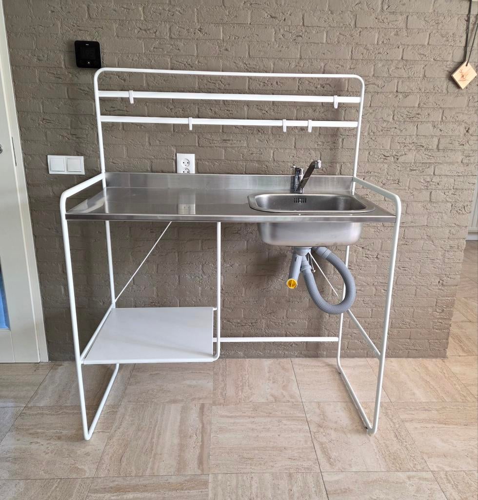 Ikea Sunnersta buitenkeuken / tijdelijke keuken, Ophalen, Gas