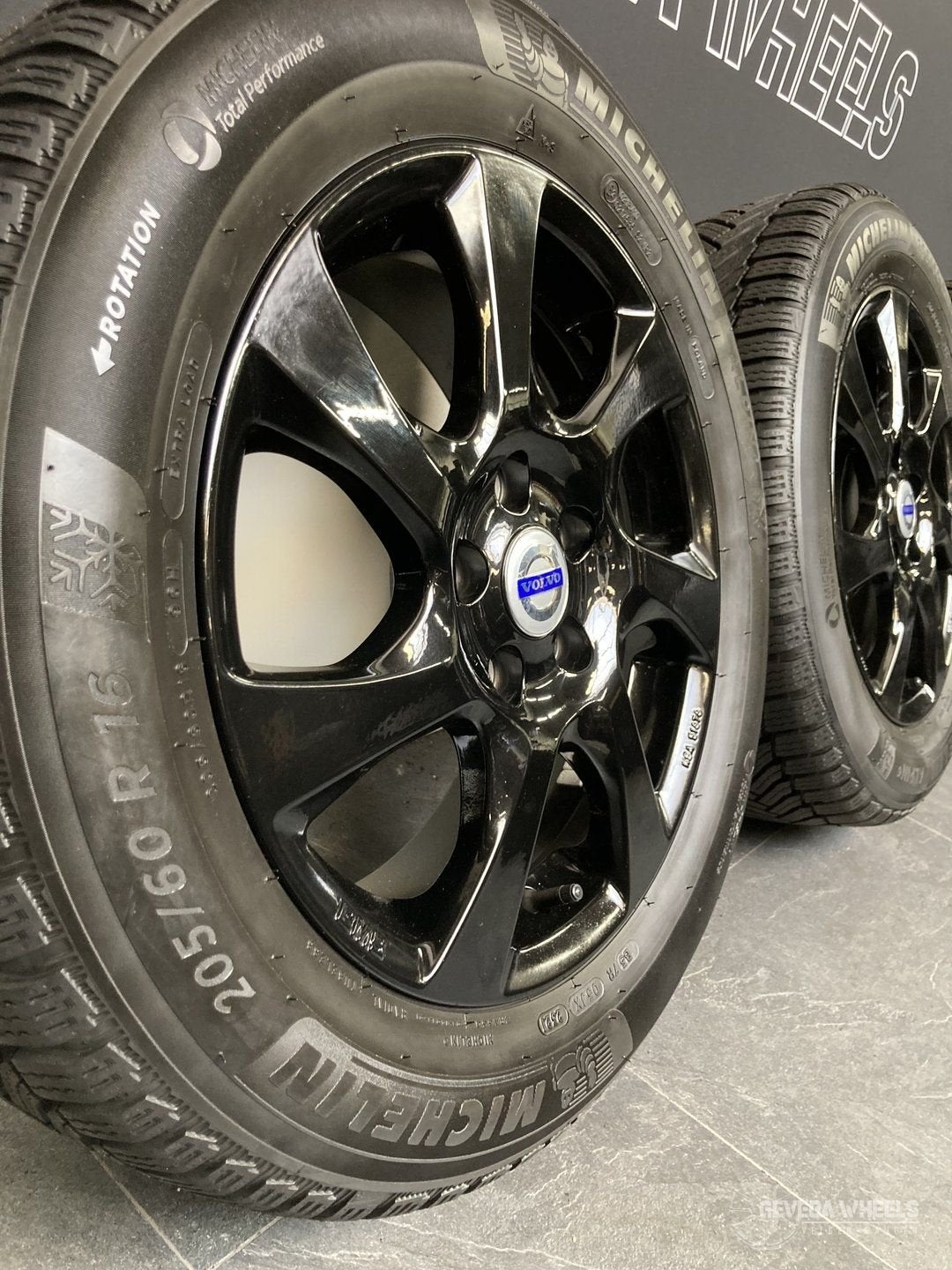 16” Volvo S60 S80 V40CC V60 V70 velgen + winterbanden 5x108, Auto-onderdelen, Banden en Velgen, Gebruikt, -, Banden en Velgen