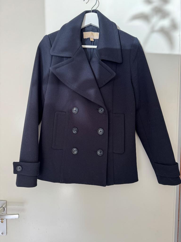 Michael Kors jas, Blauw, Ophalen of Verzenden, Zo goed als nieuw, Maat 34 (XS) of kleiner