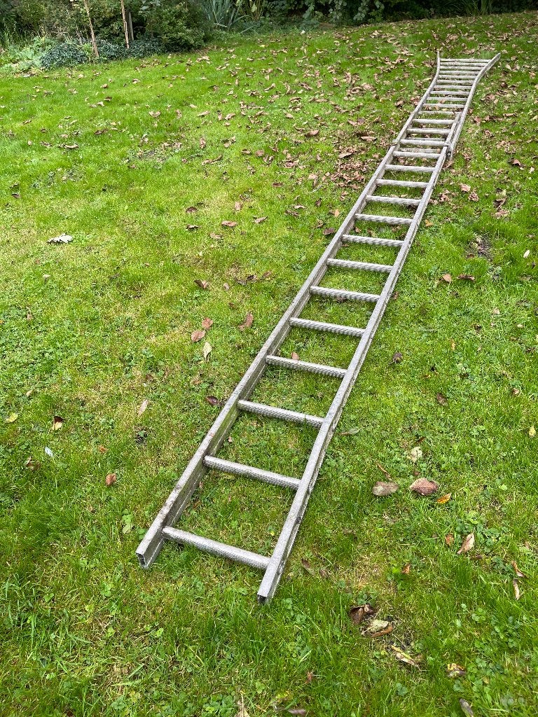 ladder, Doe-het-zelf en Verbouw, Ophalen, Gebruikt, Ladder, Opvouwbaar of Inschuifbaar
