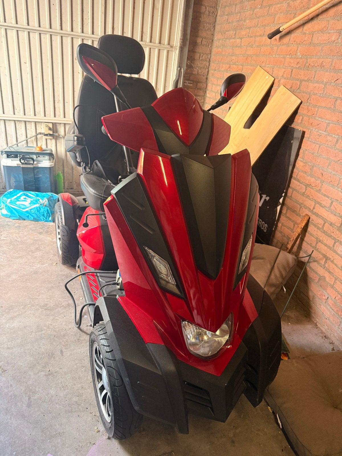 Drive Kobra king scootmobiel 18km/h, Ophalen, Zo goed als nieuw, Drive, 16 km/u of meer