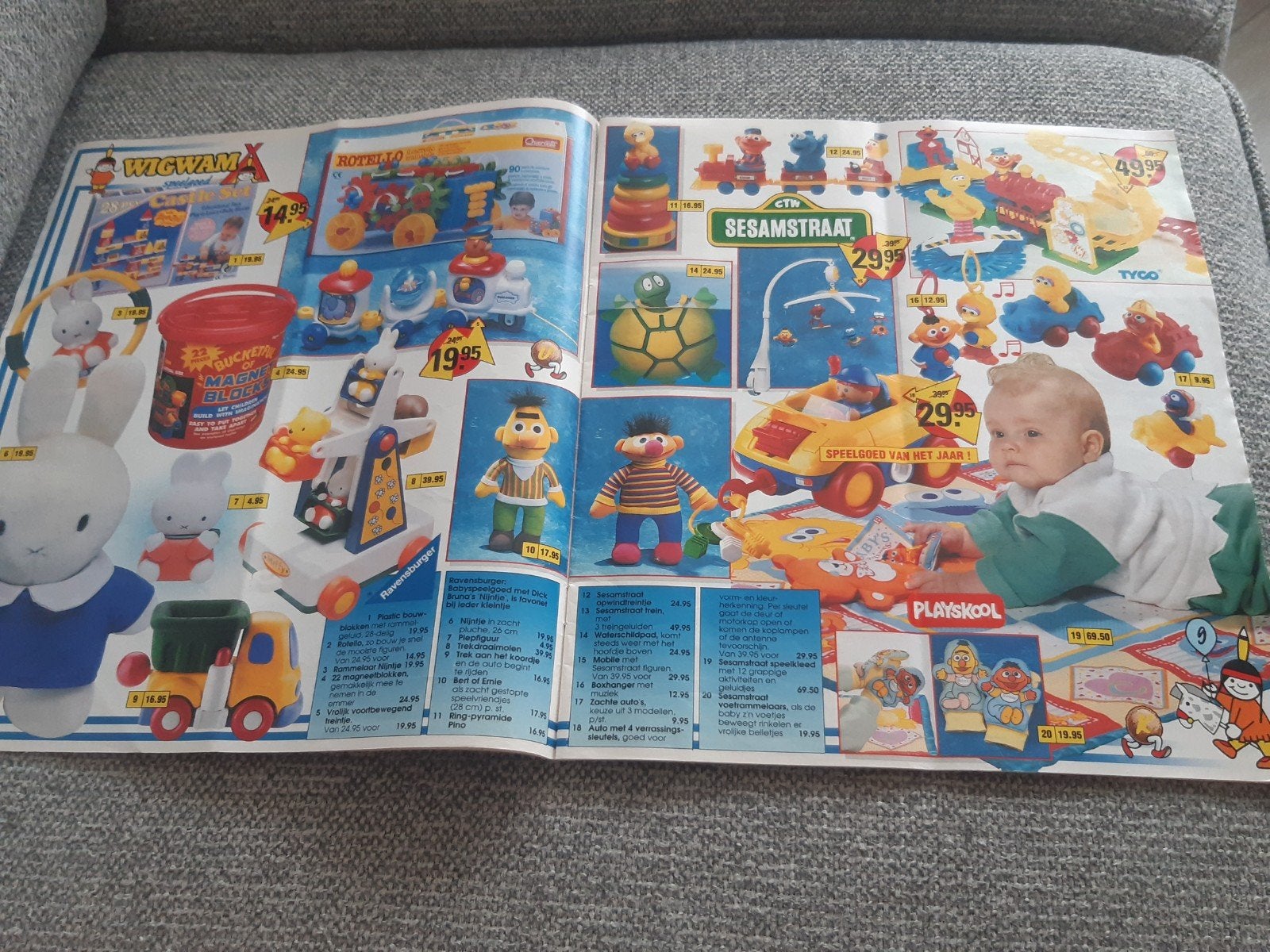Wigwam Speelgoedboek 1993 - Nostalgische Speelgoedcatalogus, Verzamelen, Ophalen of Verzenden
