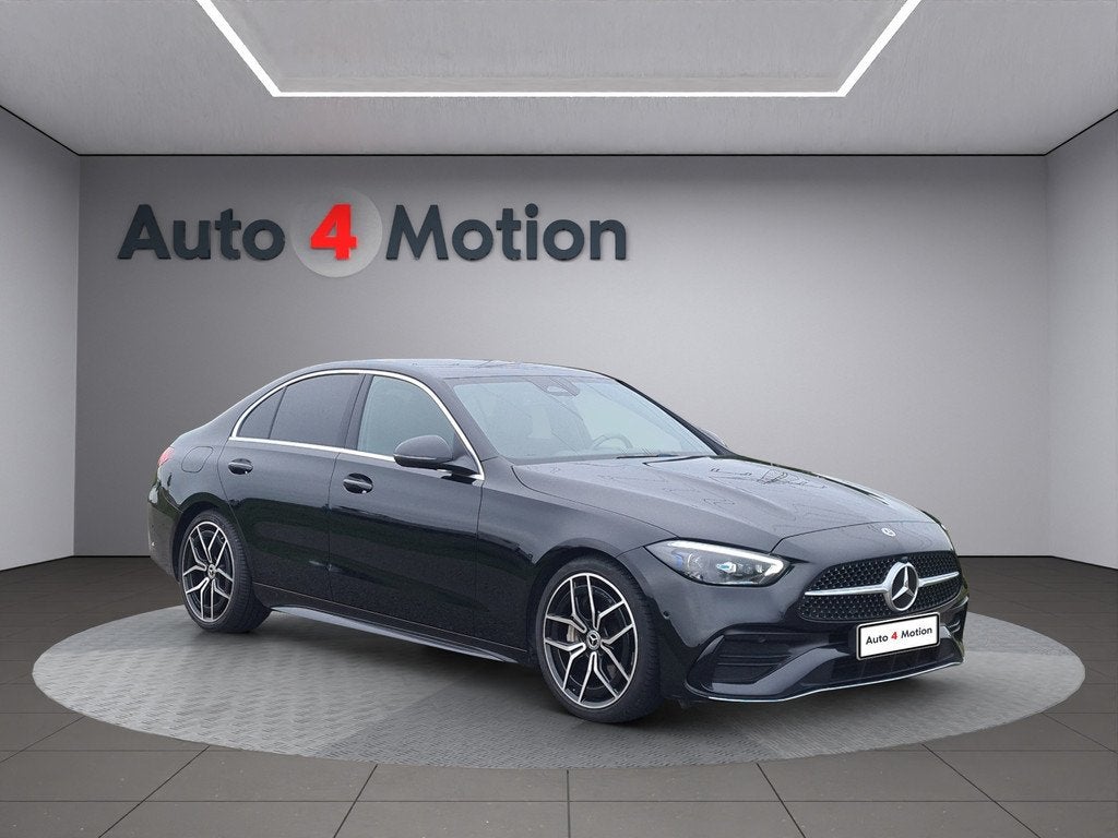 Mercedes-Benz C-klasse 220d AMG Line Full LED I CAMERA I NAV, Auto's, Automaat, Achterwielaandrijving, Euro 6, 4 cilinders