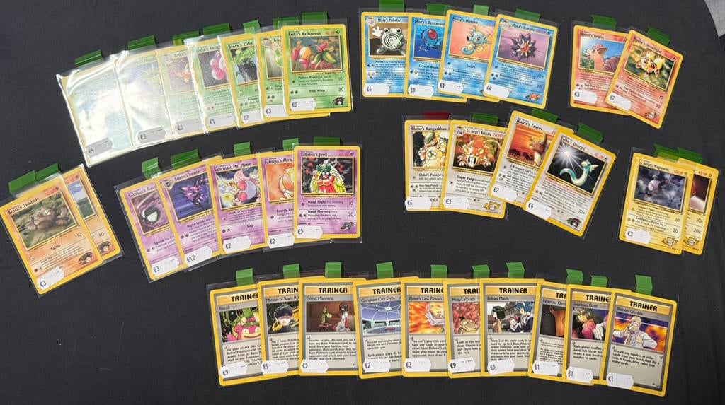 Gym Heroes & Gym Challenge uncommons & commons, Ophalen of Verzenden, Winkel, Super of Benzinepomp, Zegels, Bonnen of Punten